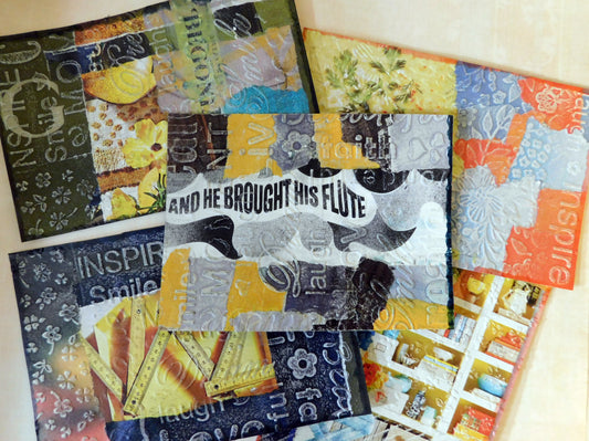 Magazine Rubbings - Easy No Sanding - Part 2