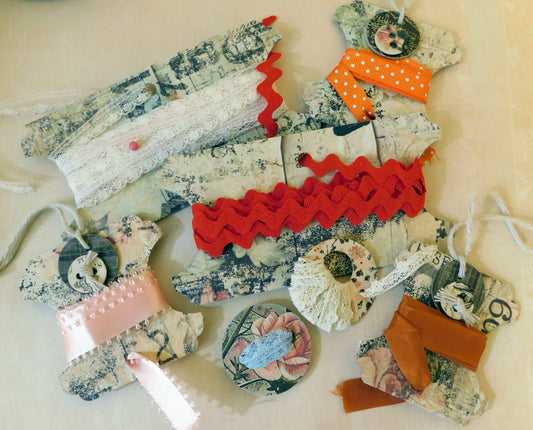 DIY Assorted Paper Spools