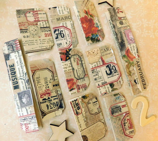 Masterboard Page Tabs - Scrapbuster