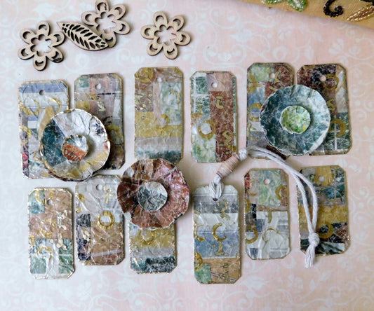 Momigami Paper Charms And Flowers