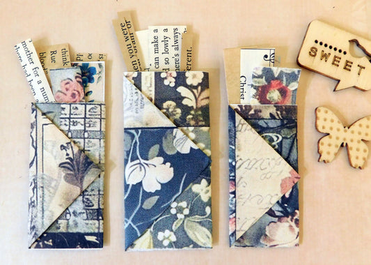 How To Make Tiny Envelope Pockets