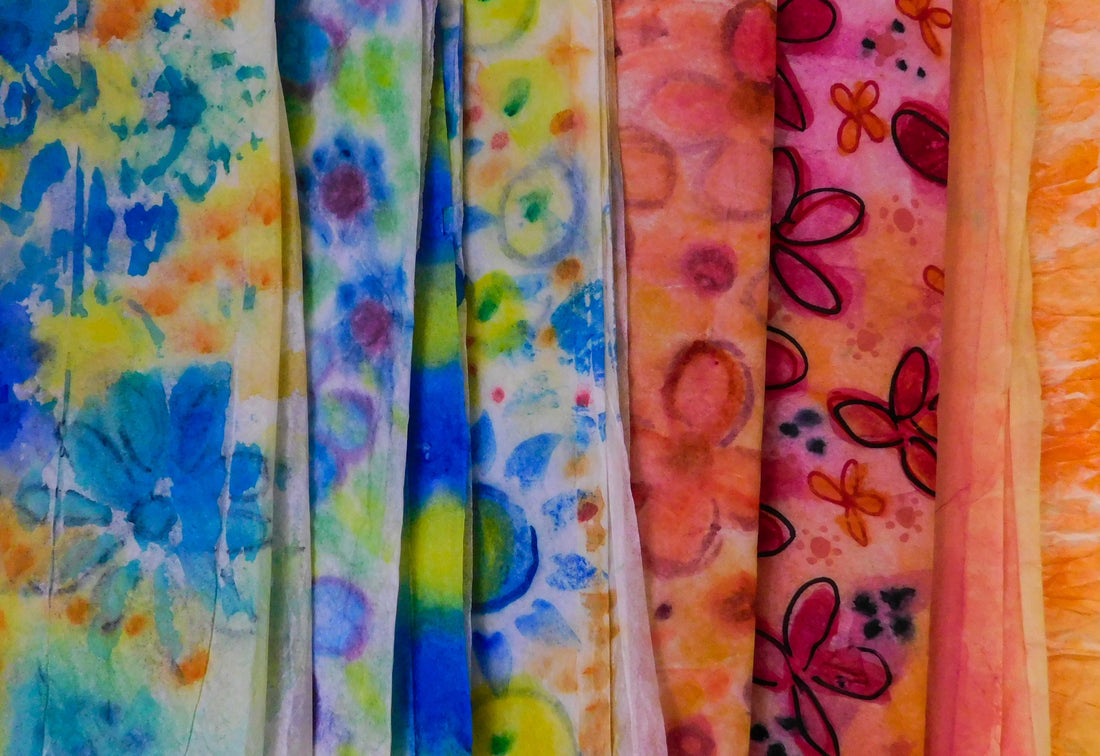 Painted Tissue Paper