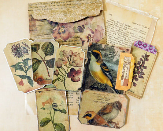 Laminate Any Paper With Wax Paper, Gluestick And A Sizzix