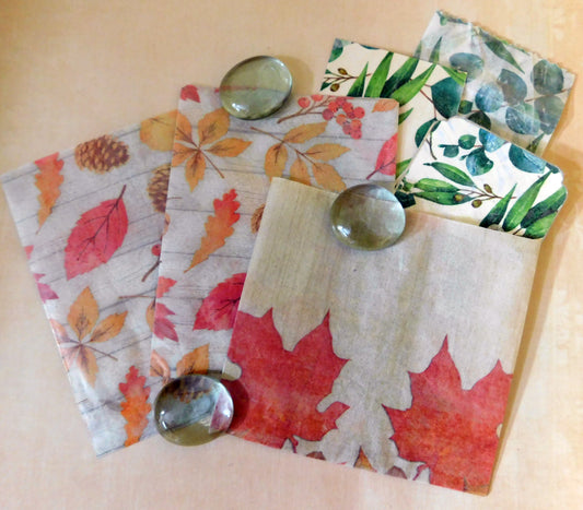 Wax Paper Napkin Bags