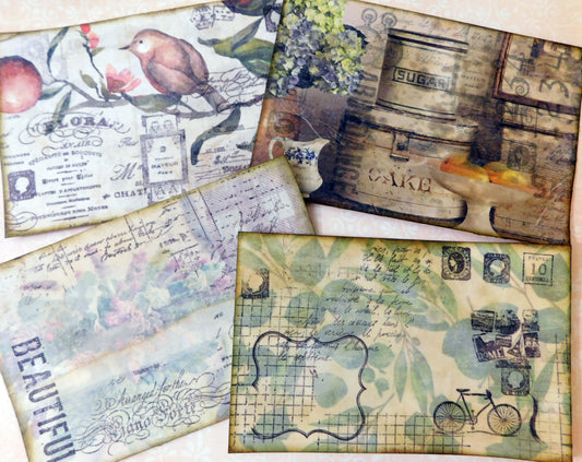 How To Vintage/Age Any Image With Paper And Wax
