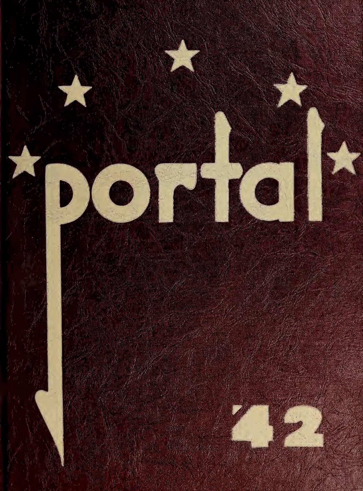 Weaver High Yearbook The Portal 1942