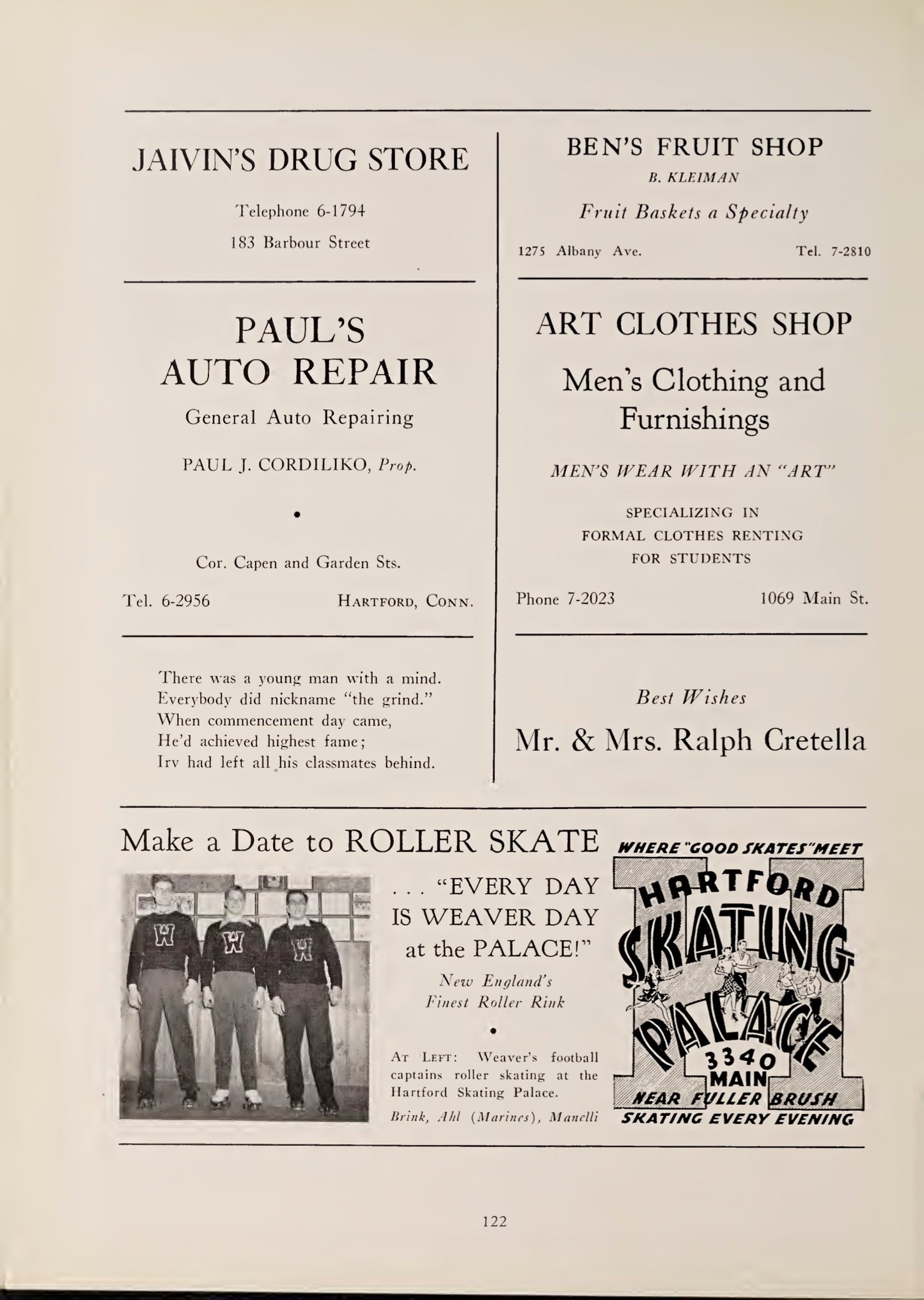 Weaver High Yearbook The Portal 1944