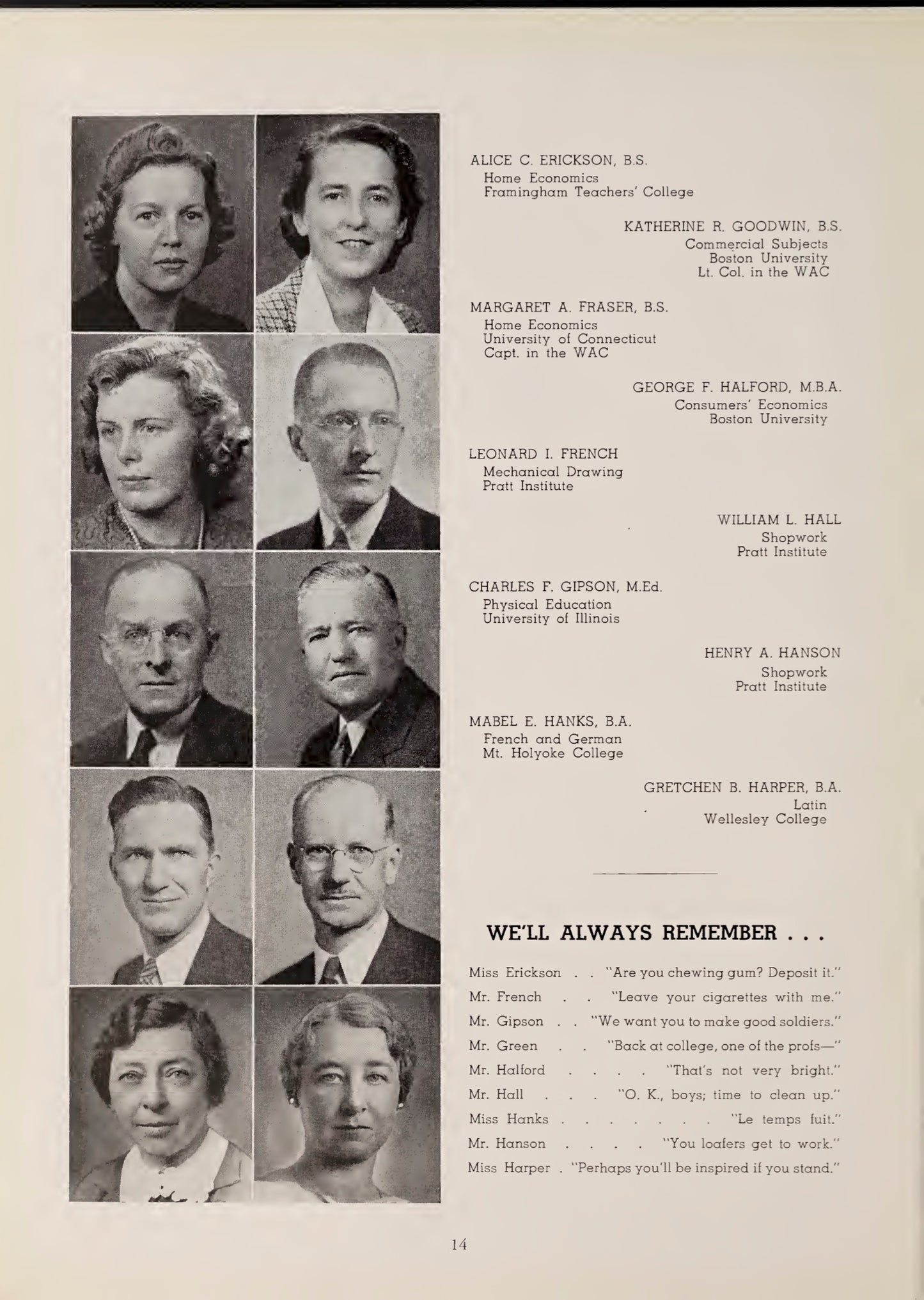 Weaver High Yearbook The Portal 1944
