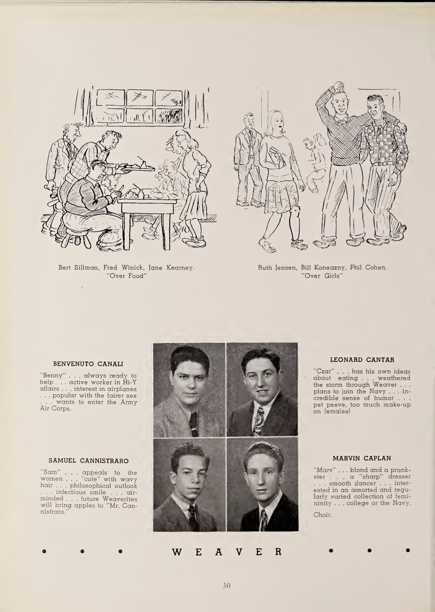 Weaver High Yearbook The Portal 1944