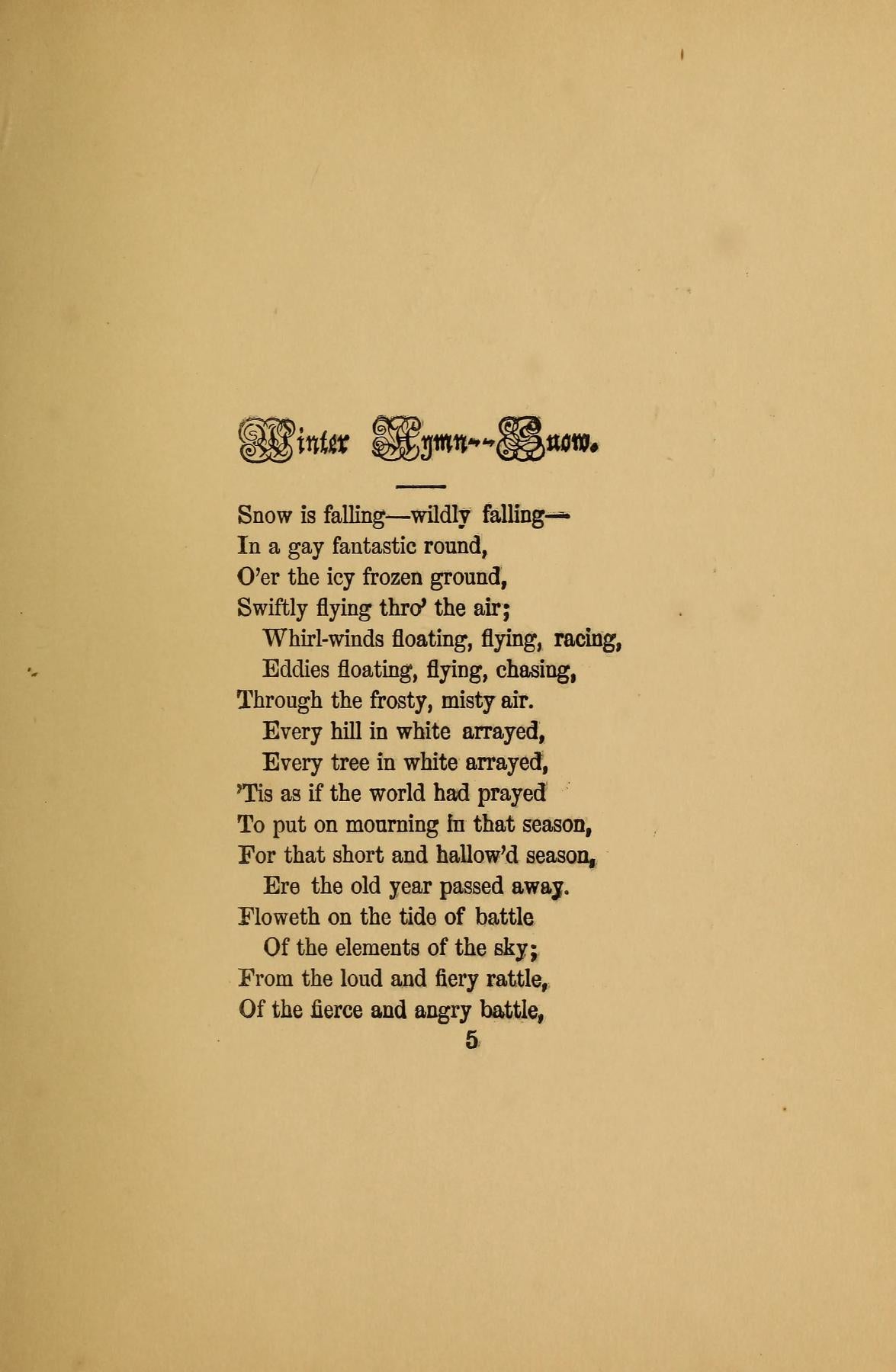 Christmas Carols 1860
