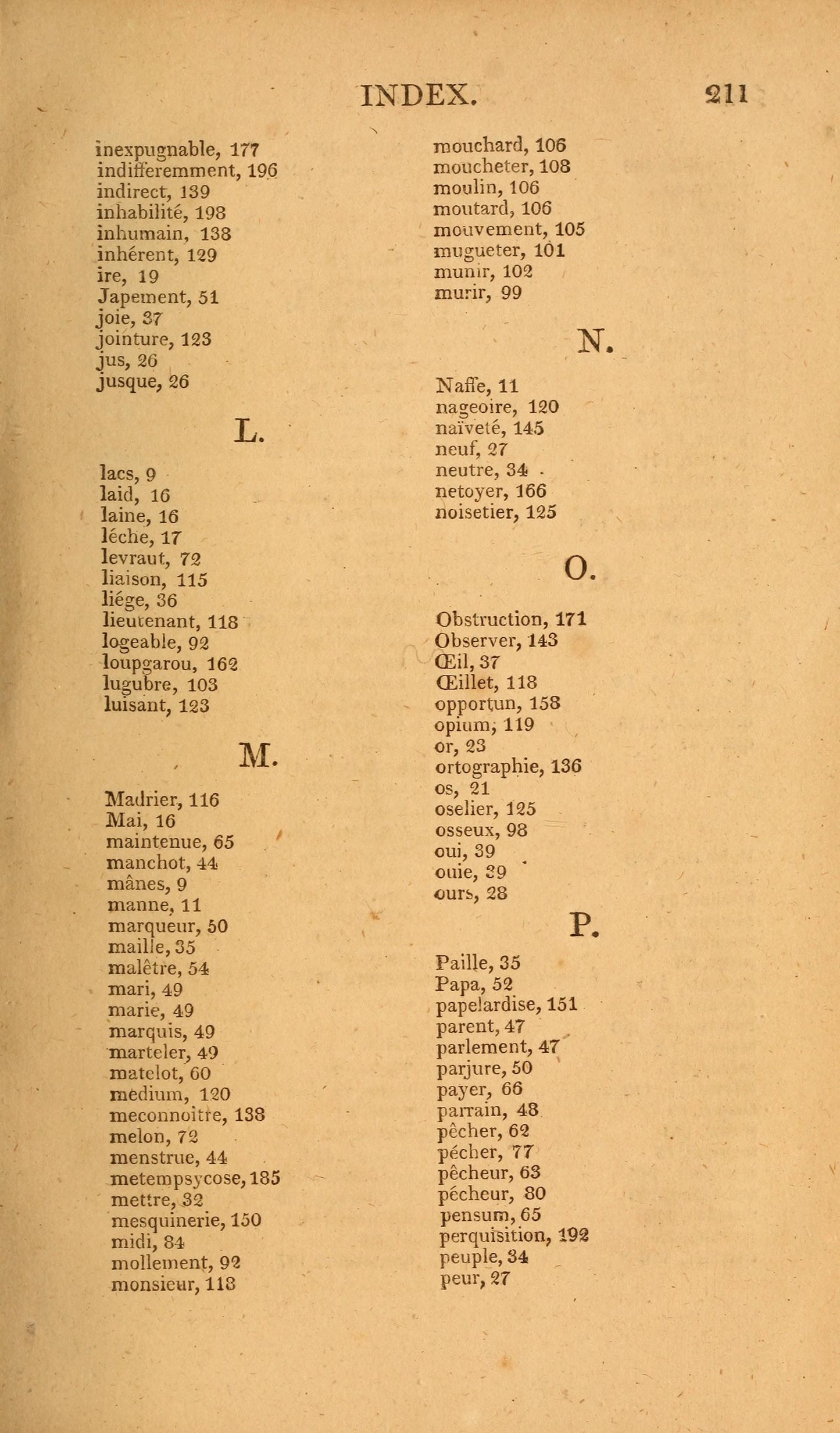 A French dictionary 1814