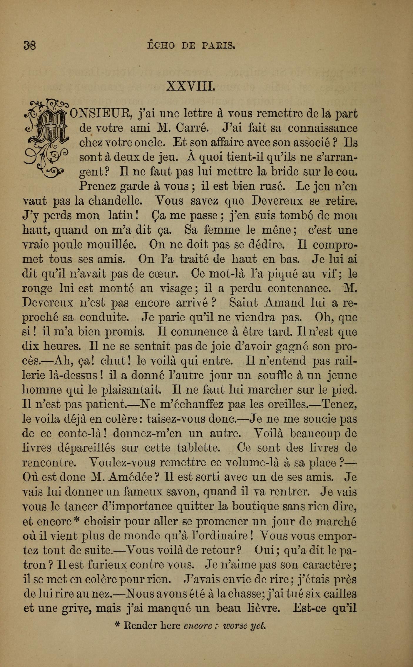 L'écho de Paris, the French echo, or dialogues to teach French conversation 1870