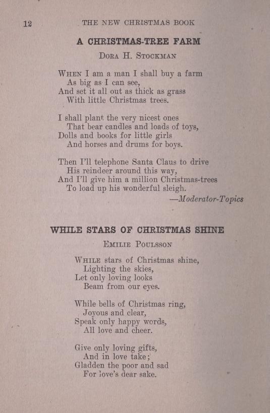 The New Christmas Book 1910