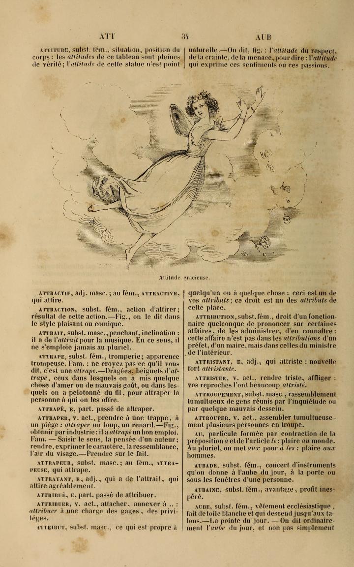 The Pictorial French Dictionary 1841