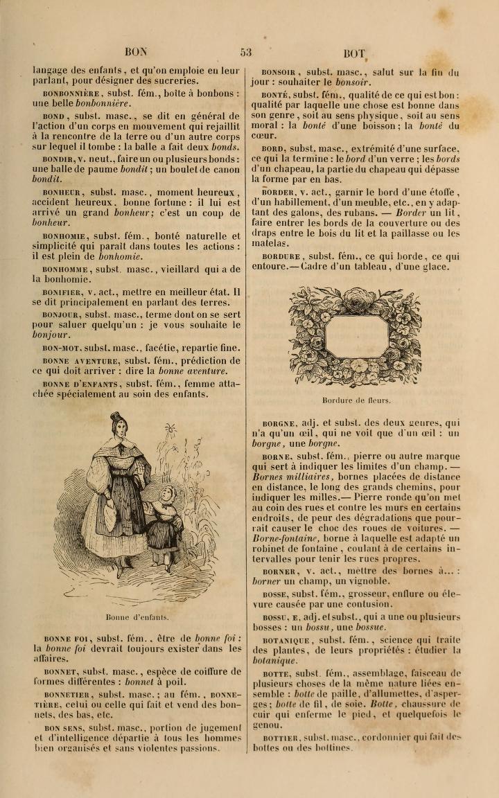 The Pictorial French Dictionary 1841