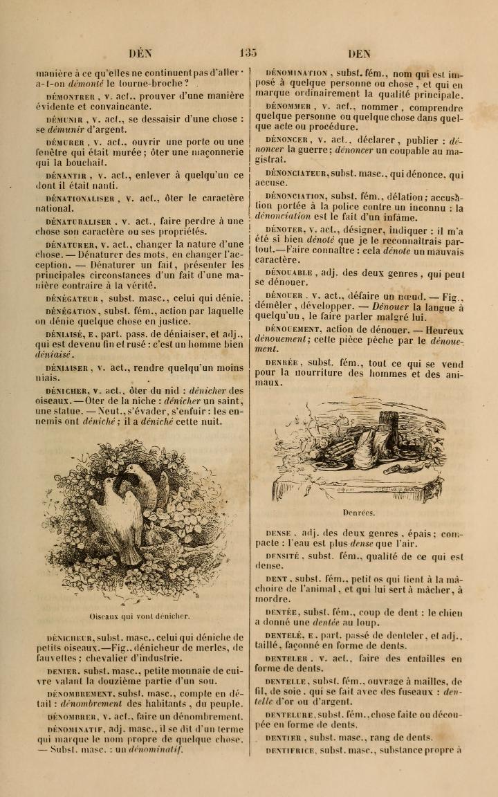 The Pictorial French Dictionary 1841