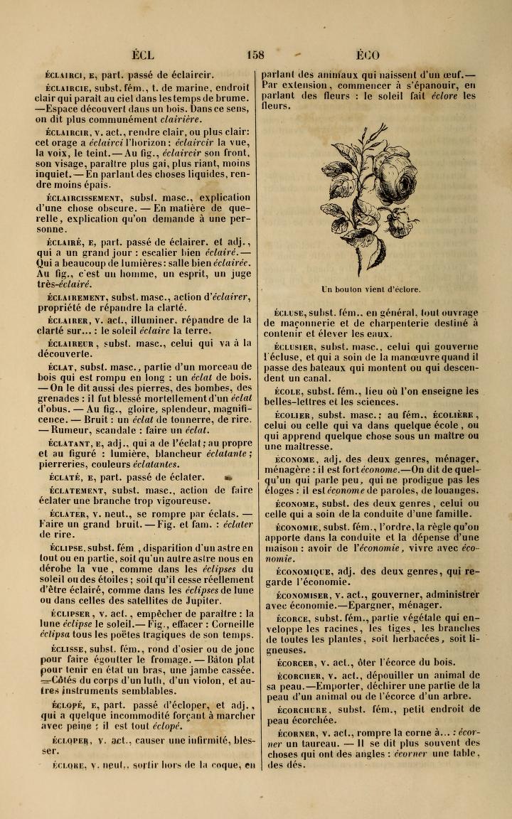 The Pictorial French Dictionary 1841