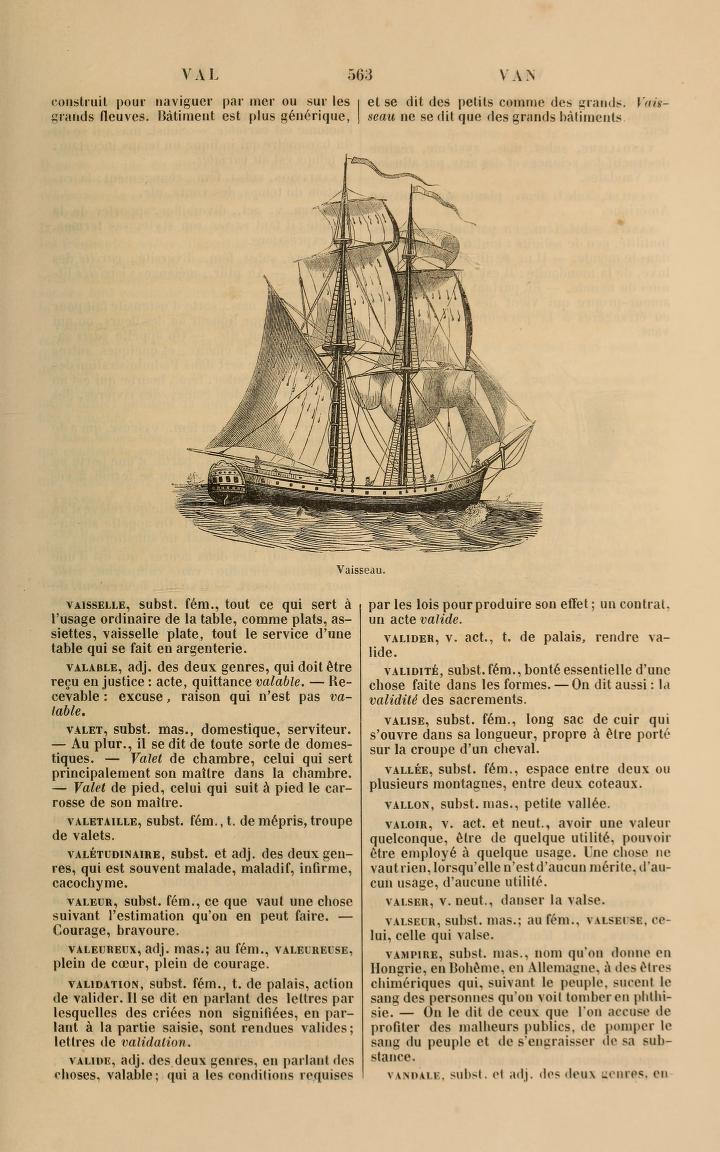 The Pictorial French Dictionary 1841