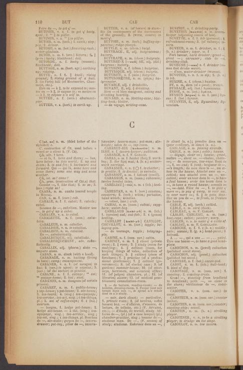 French English General Dictionary 1897