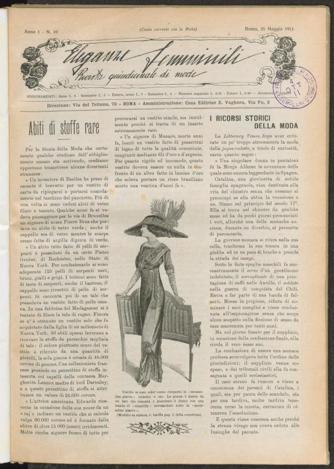 Eleganze femminili 1911