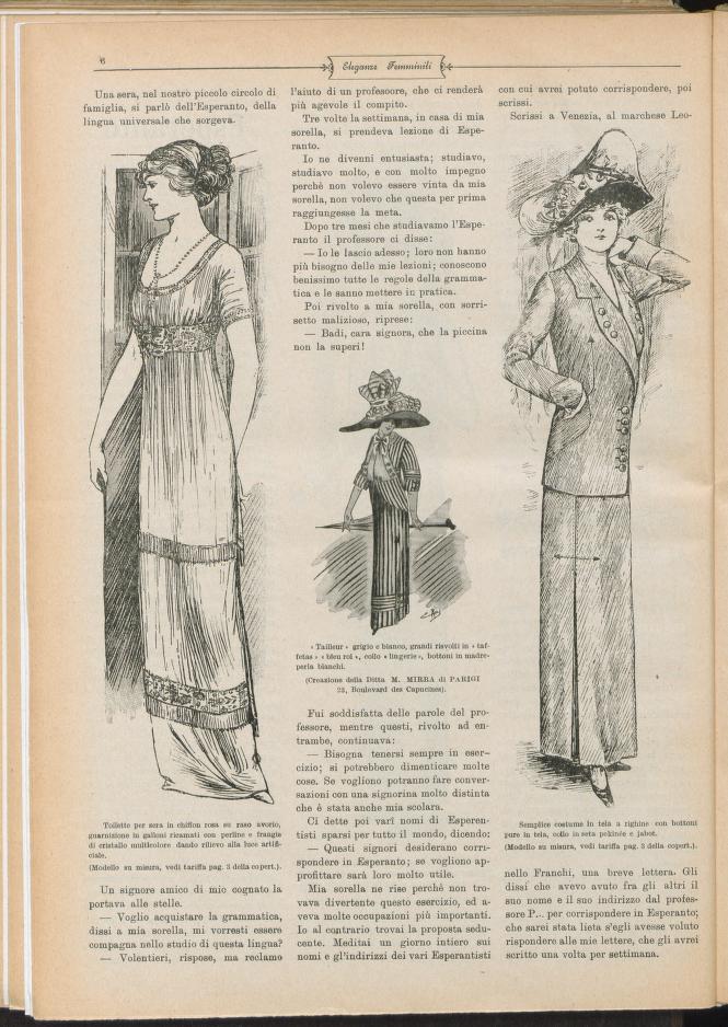 Eleganze femminili 1911