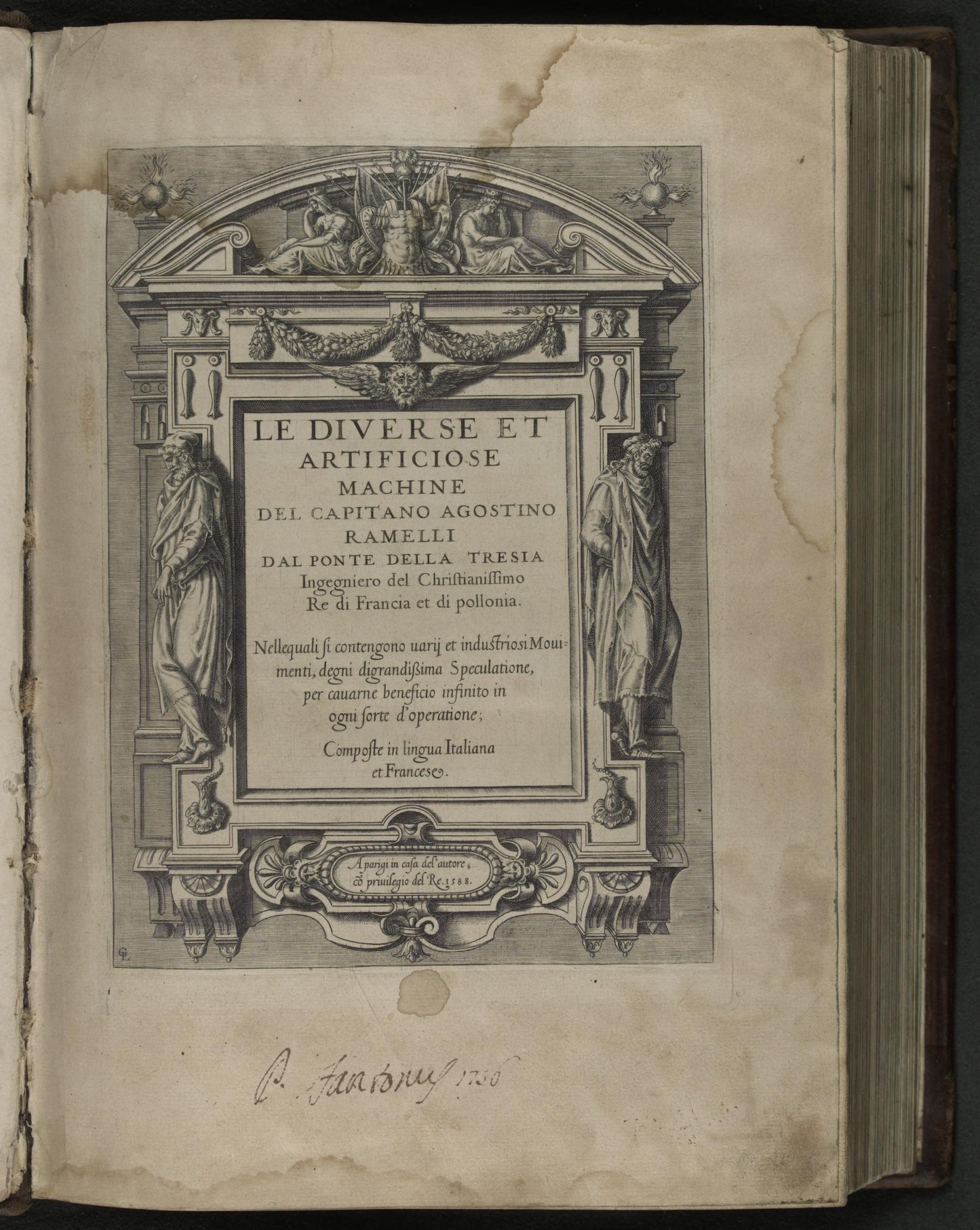 Le diverse et artificiose machine 1588