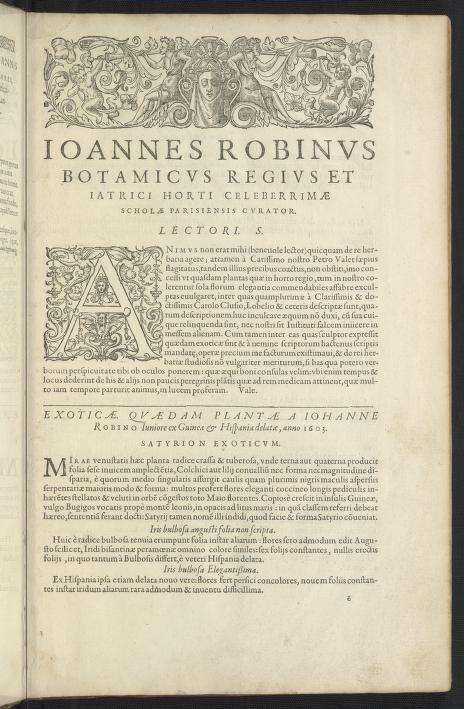 Jardin du roy très chrestien Henry IV roy de France et de Navare 1608
