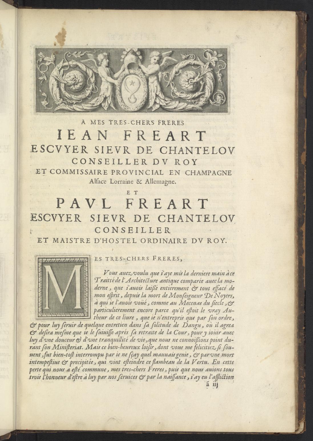 Parallele de l'architecture antique et de la moderne 1650