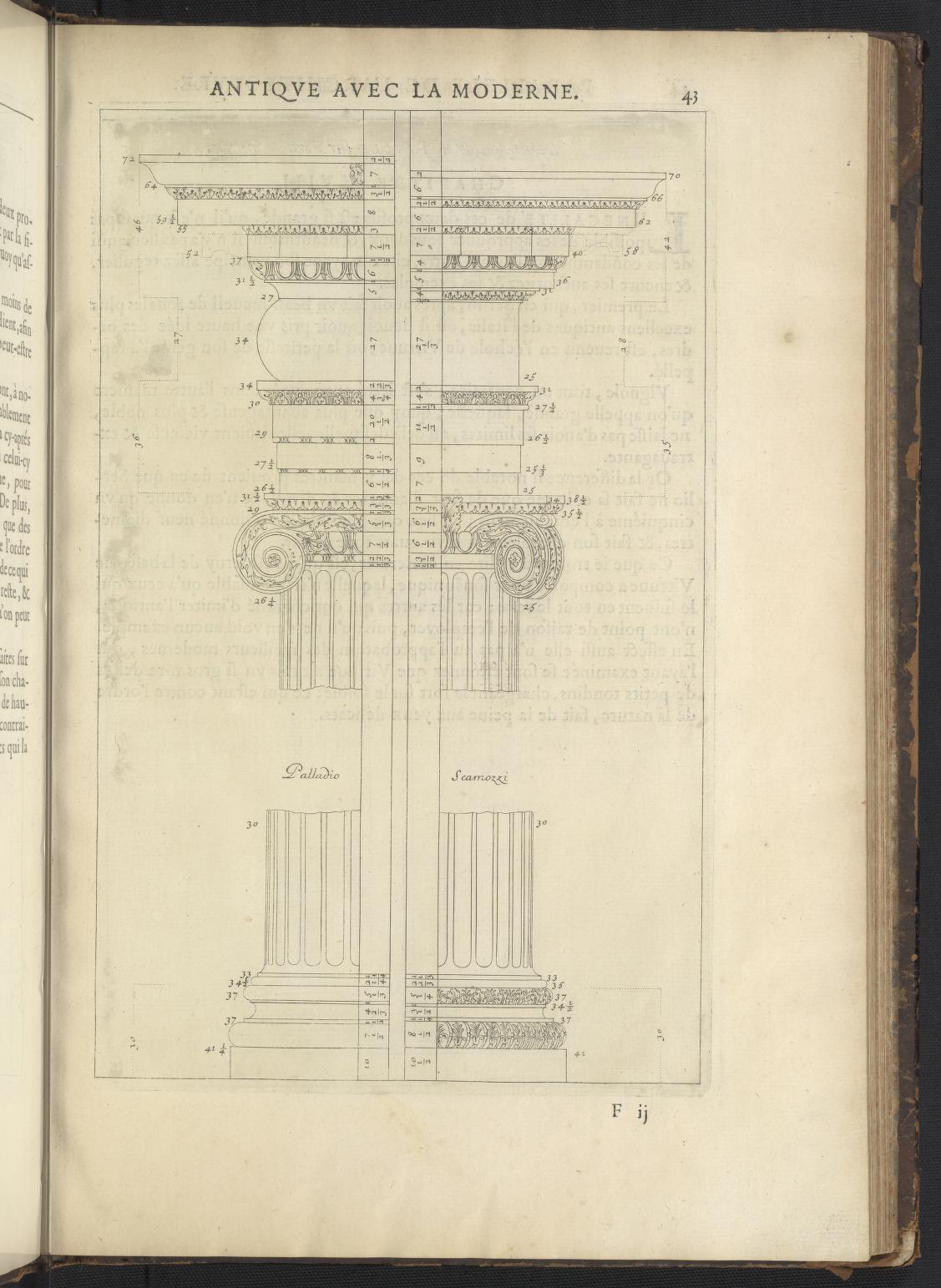 Parallele de l'architecture antique et de la moderne 1650