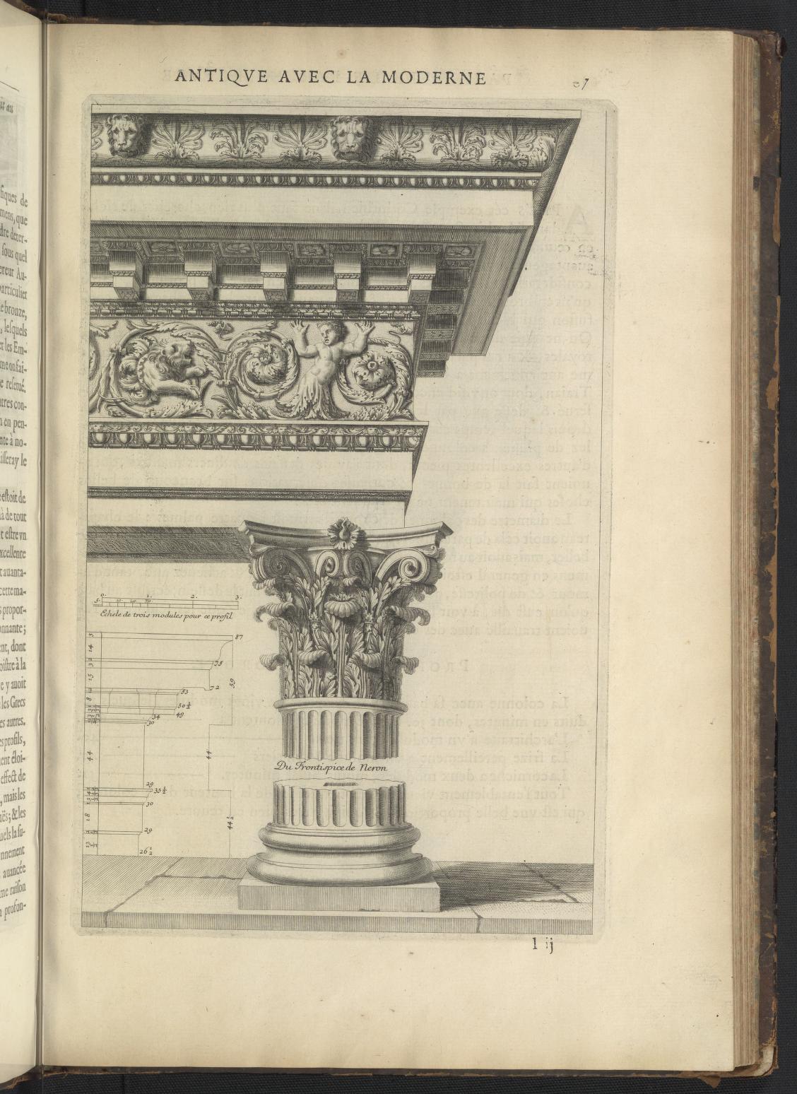 Parallele de l'architecture antique et de la moderne 1650