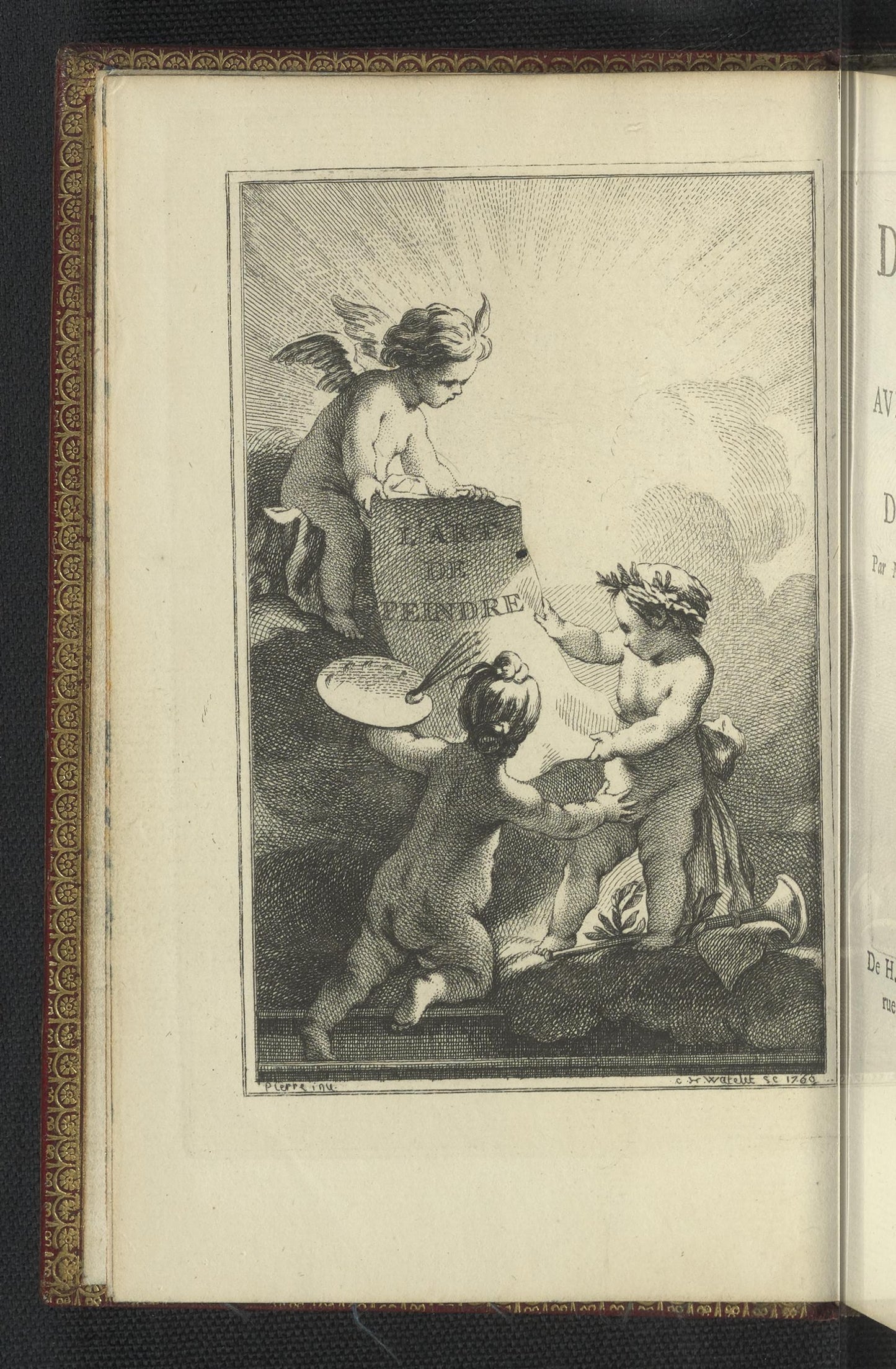L'art de peindre. Poëme. Avec des réflexions sur les différentes parties de la peinture. 1760