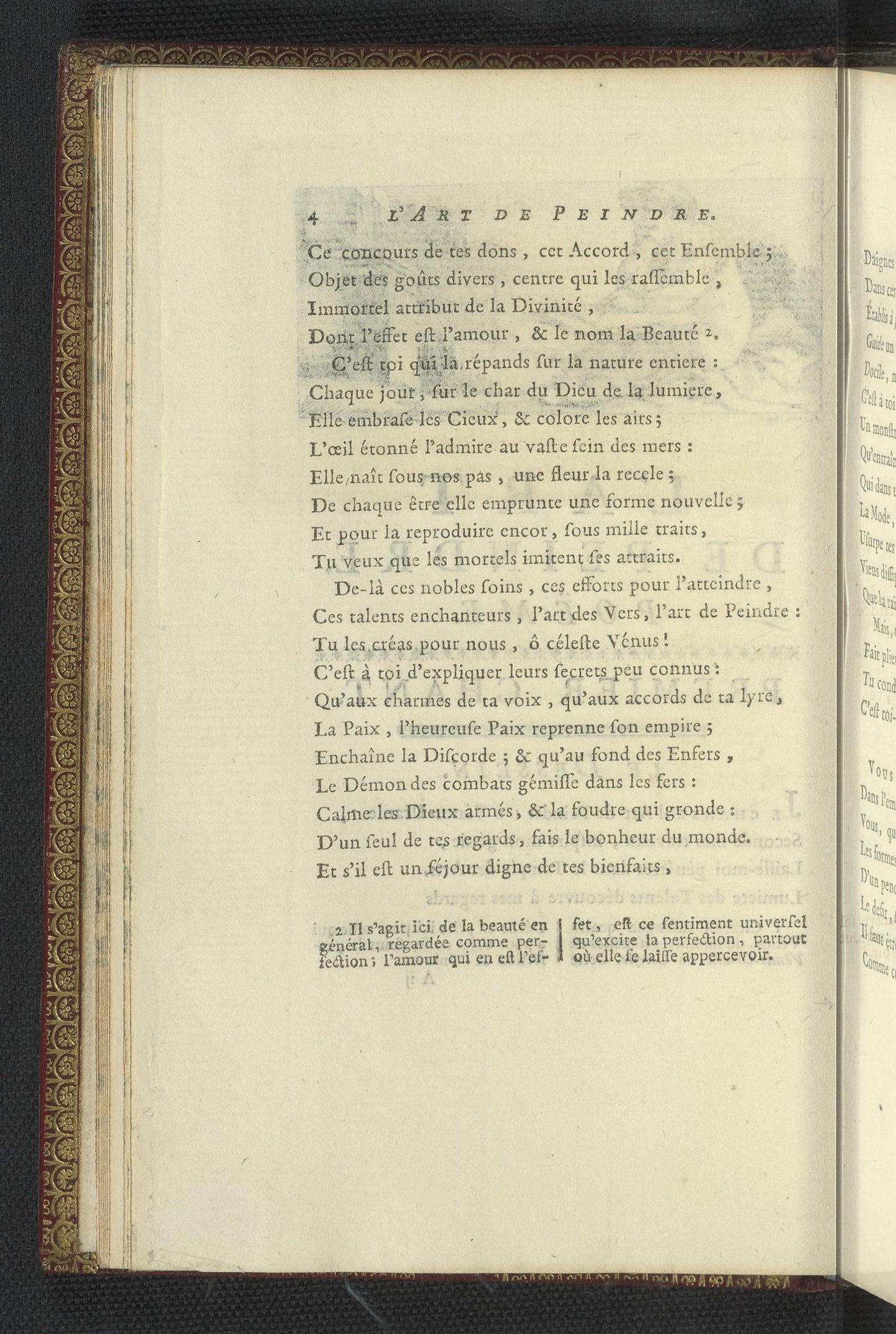 L'art de peindre. Poëme. Avec des réflexions sur les différentes parties de la peinture. 1760