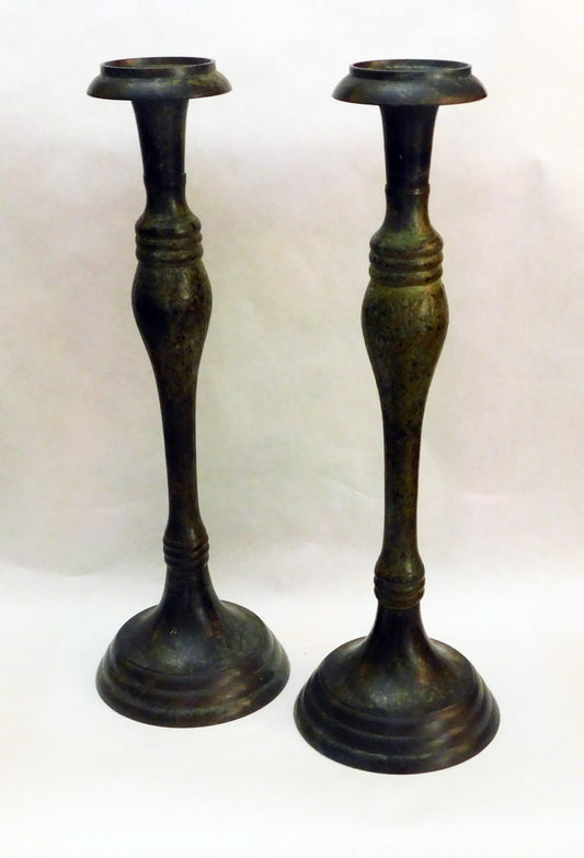 Mixed Metal Candlesticks Made in India