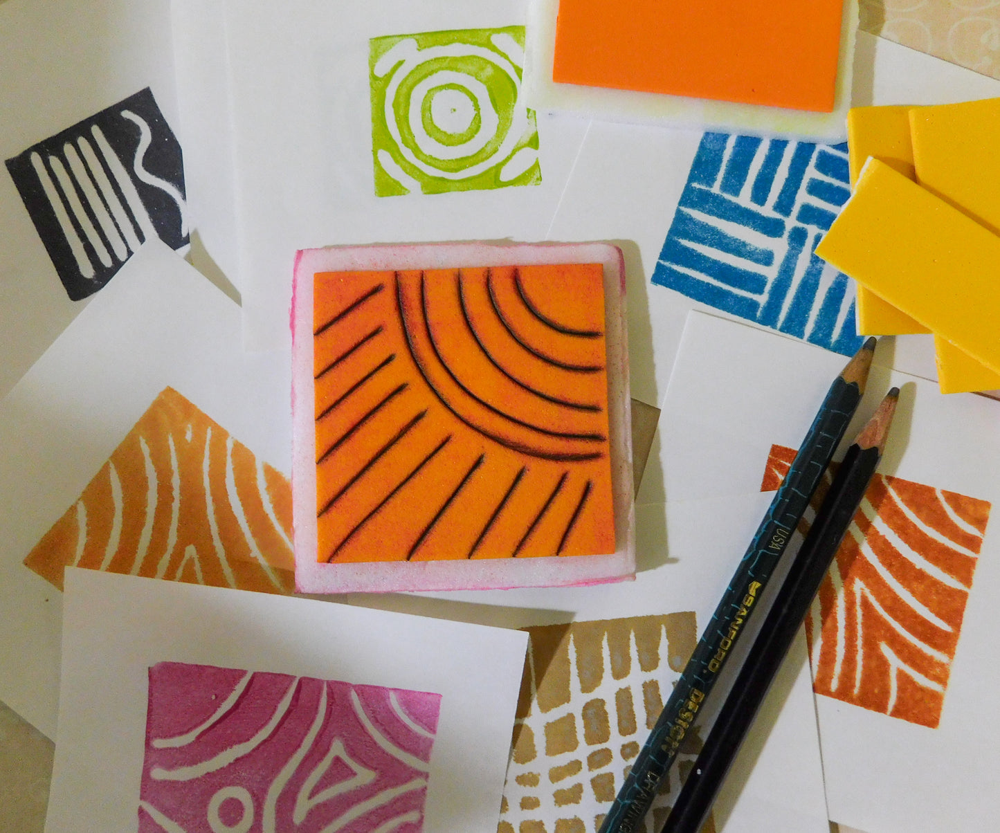 Intro To Foam Stamps Workshop