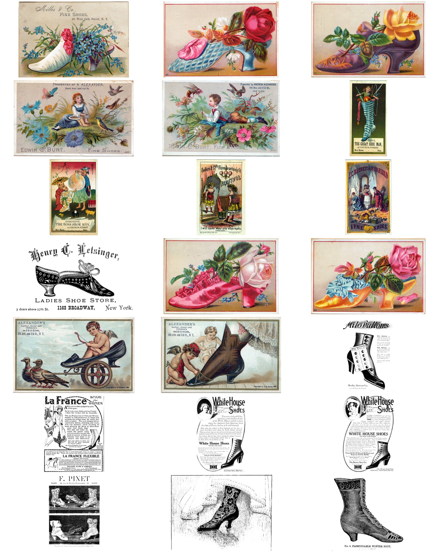 Shoes Designer Collection Digital Designer Kit