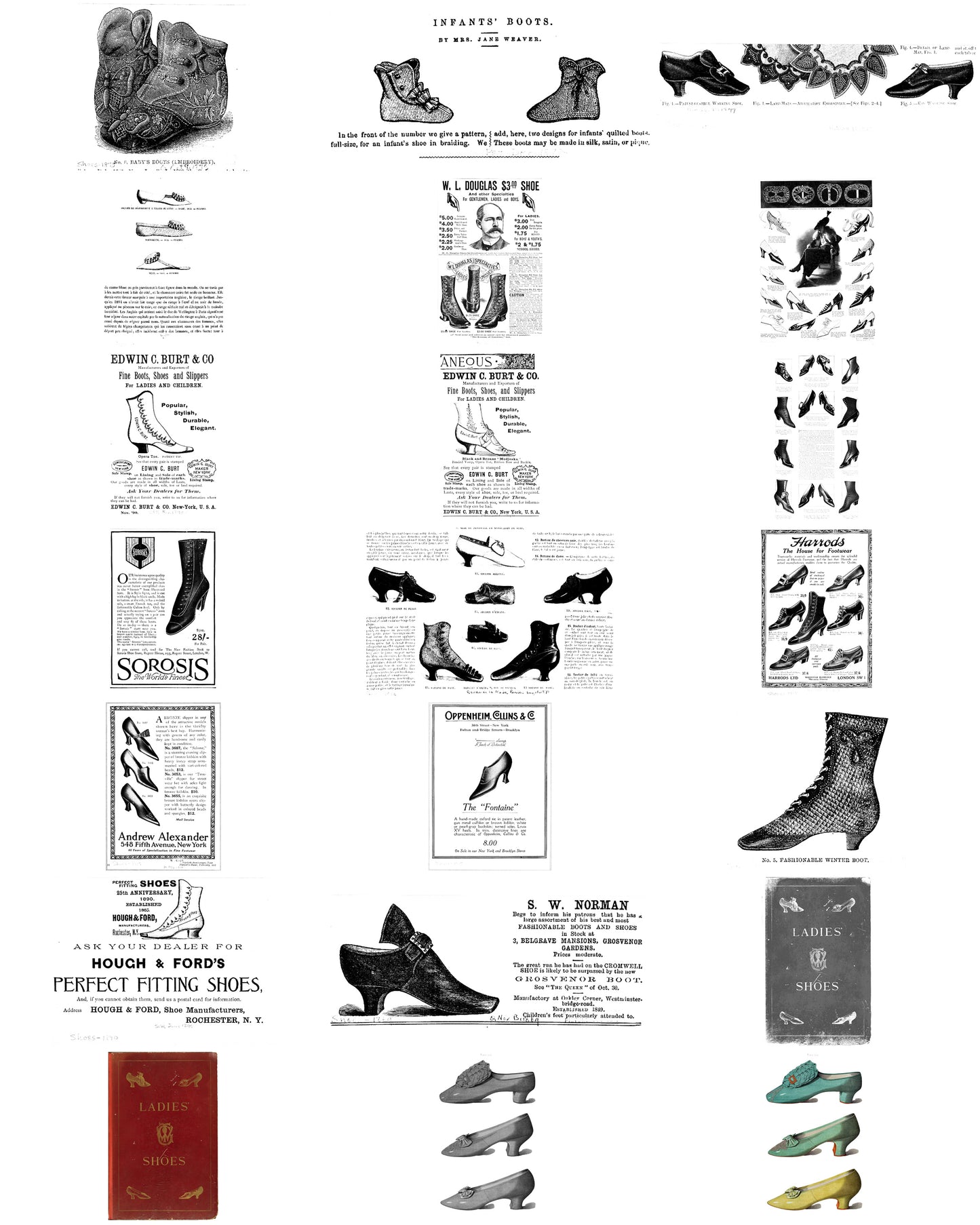 Shoes Designer Collection Digital Designer Kit