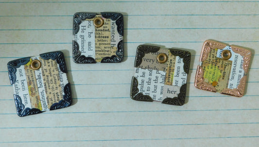 Mini Book Corner Charms