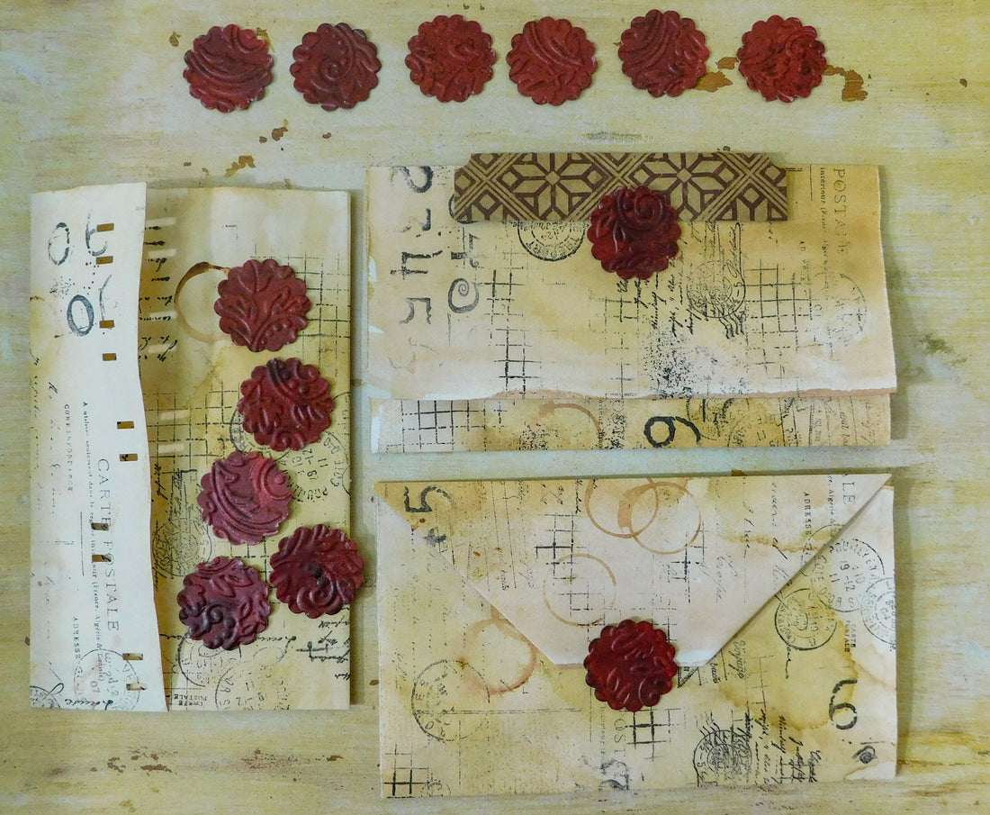 DIY Faux Wax Seals