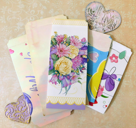 Upcycled Greeting Card Bookmarks