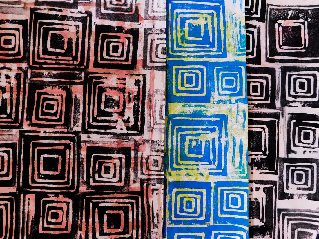 Remix Your Painted Papers