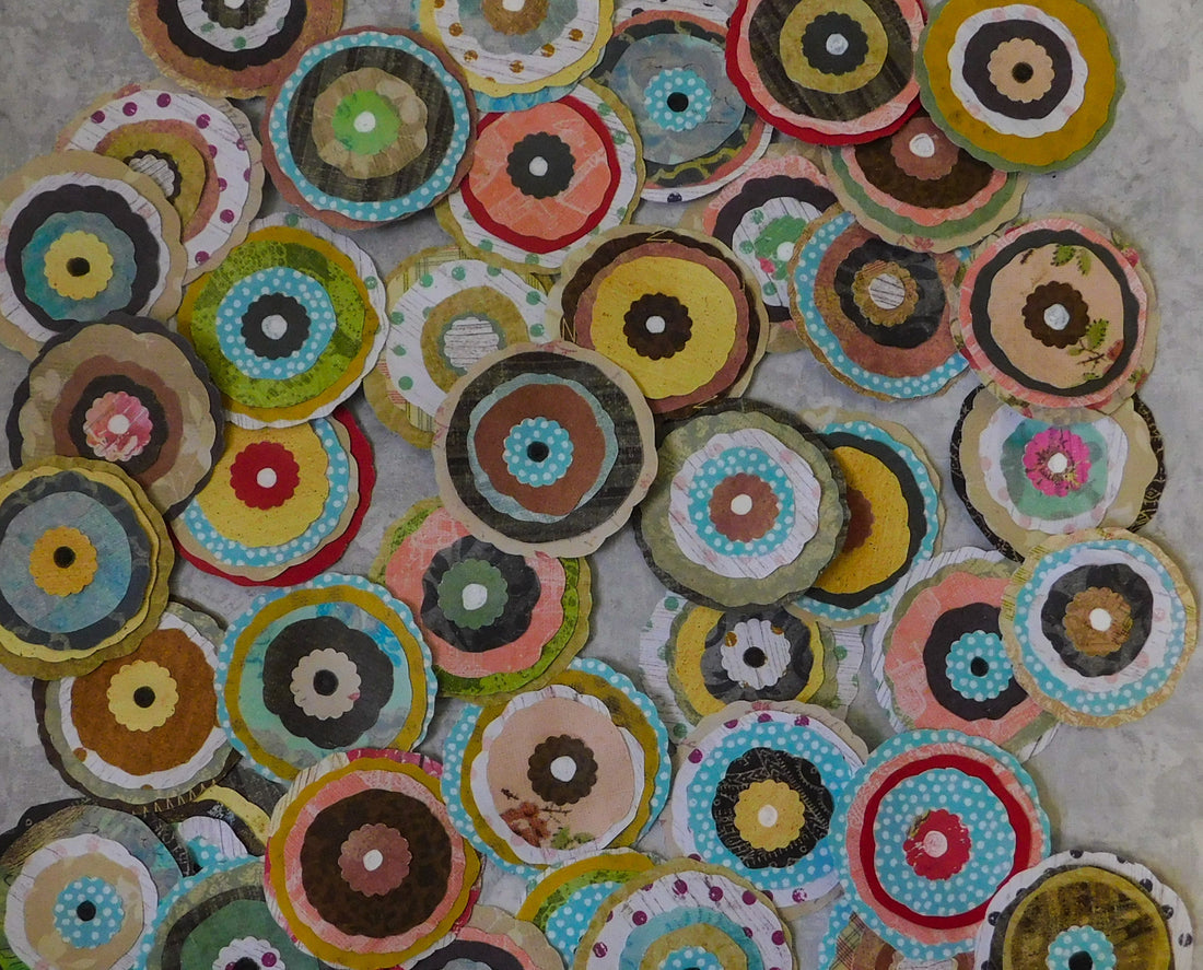 Simple Scrappy Flowers