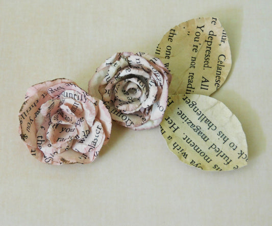 Shaped Paper Roses