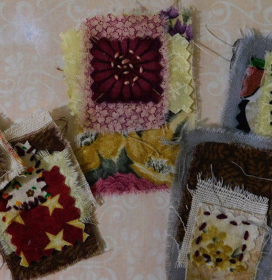 Slow Stitching Fabric Clusters