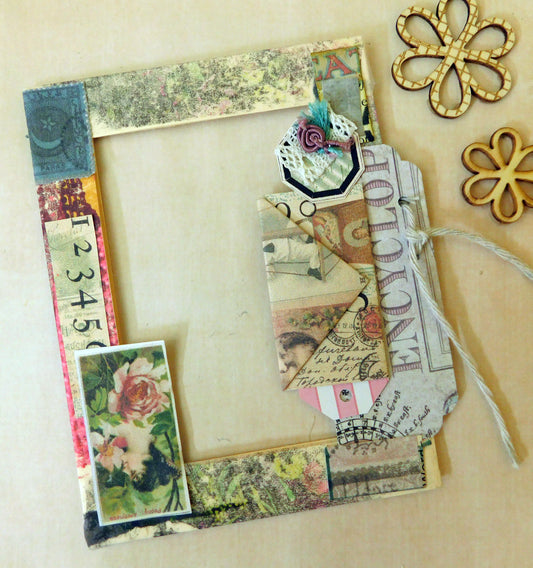 How To Embellish Handmade Frames