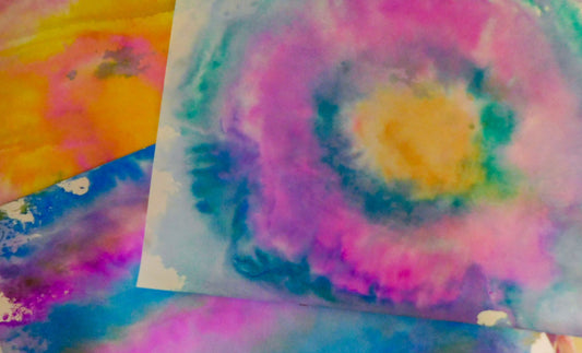 Tie Dye Paper