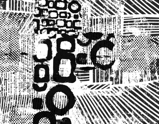 Black No. 1 Junk Journal Paper