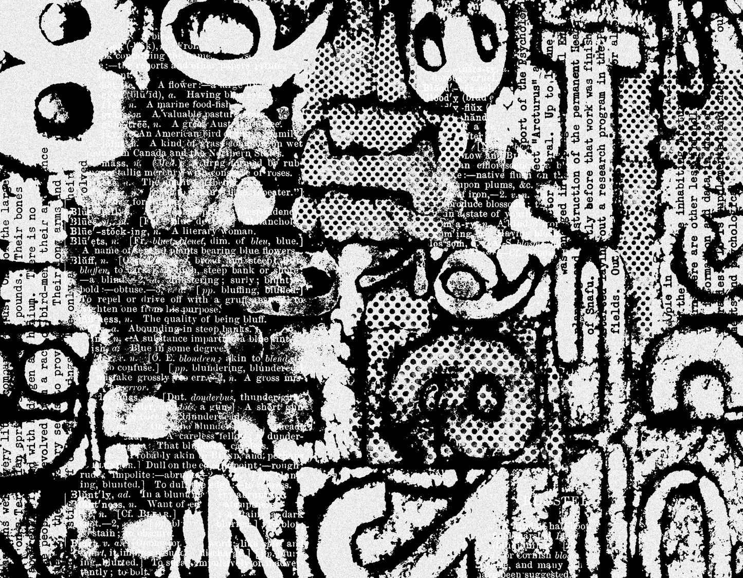 Black No. 1 Junk Journal Paper