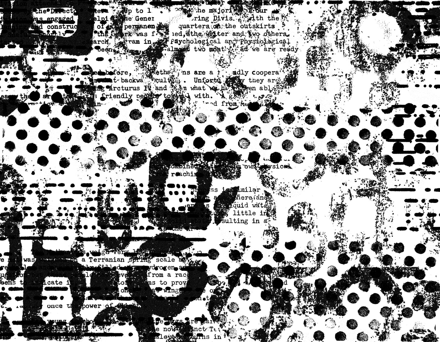 Black No. 1 Junk Journal Paper