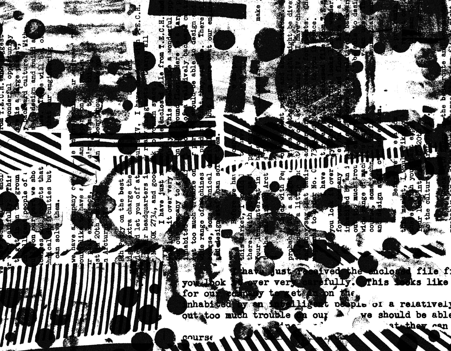 Black No. 1 Junk Journal Paper