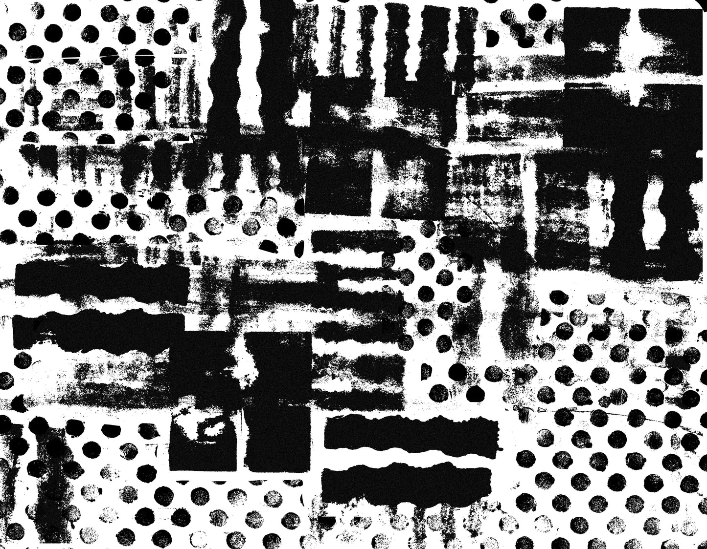 Black No. 1 Junk Journal Paper